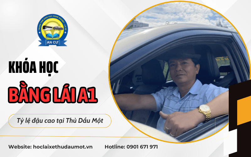 khóa học bằng lái xe máy A1 Thủ Dầu Một